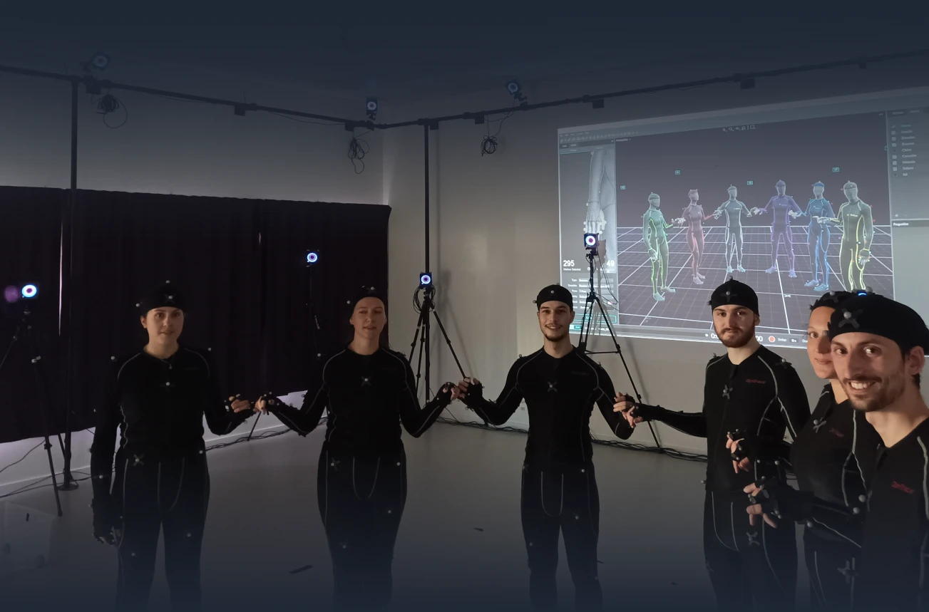Système de motion capture optique en laboratoire de biomécanique
