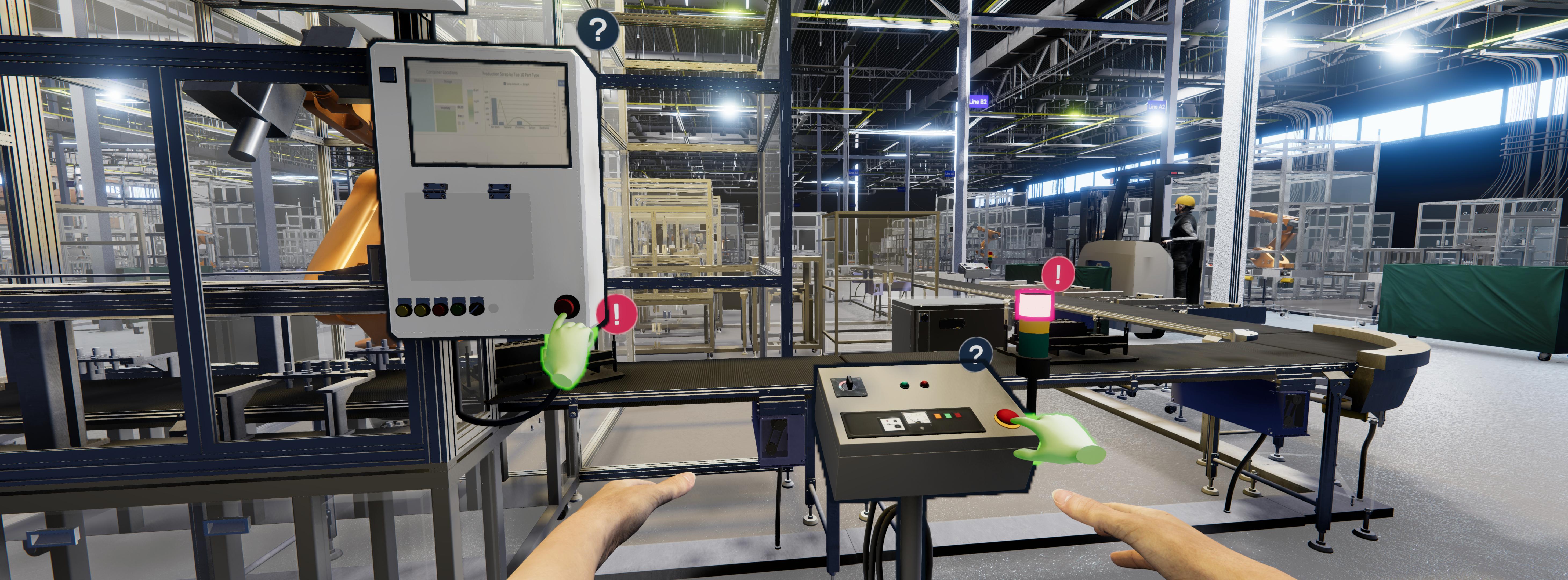 VR learn procedure